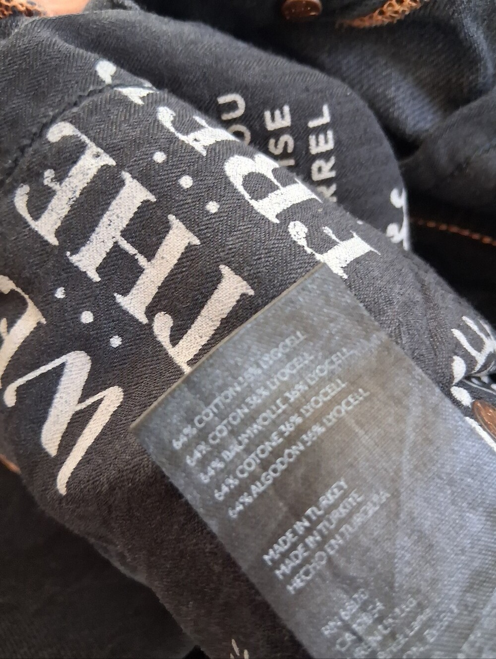 Free People We The Free Lucky You Mid Rise Barrel Soundwave - Picture 9 of 16